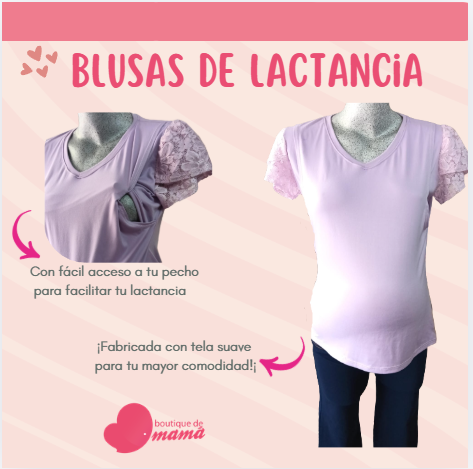 Blusa de Lactancia