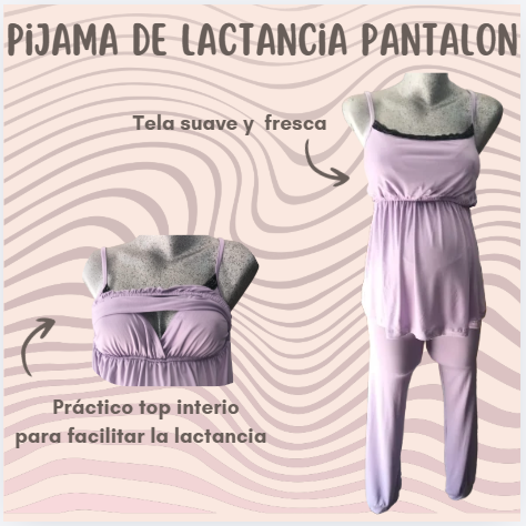Pijama de Lactancia Pantalon