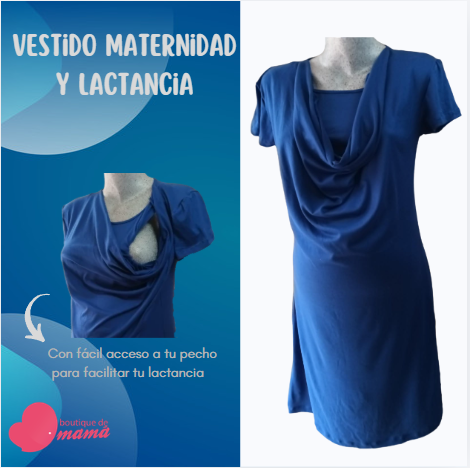 Vestido de Maternidad y Lactancia
