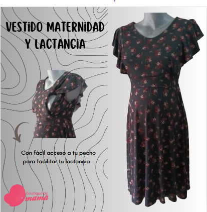 Vestido de Maternidad y Lactancia