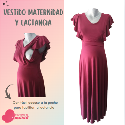Vestido de Maternidad y Lactancia