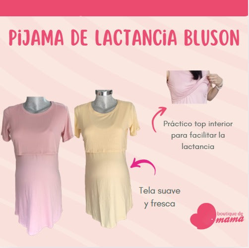 Pijama de Lactancia Bluson