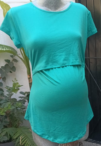 Blusa de manga corta