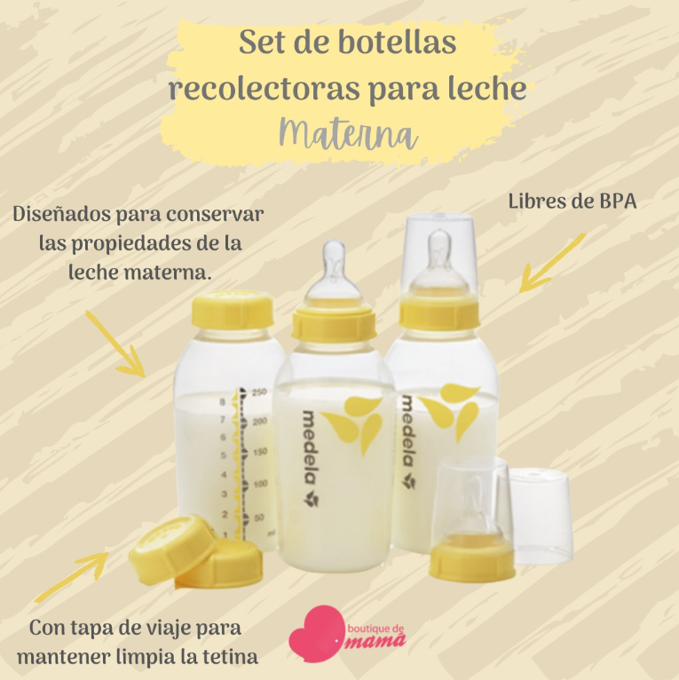 Set de Botellas Medela 8 Oz