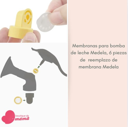 Membranas para bomba de leche Medela