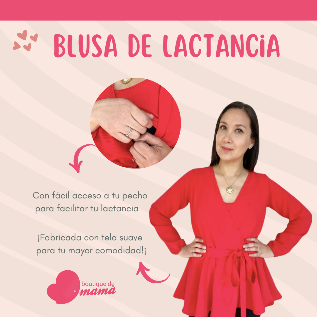 Blusa Cruzada Roja