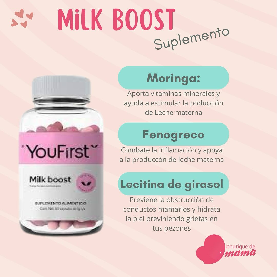 Milk Boost, apoyo para lactancia