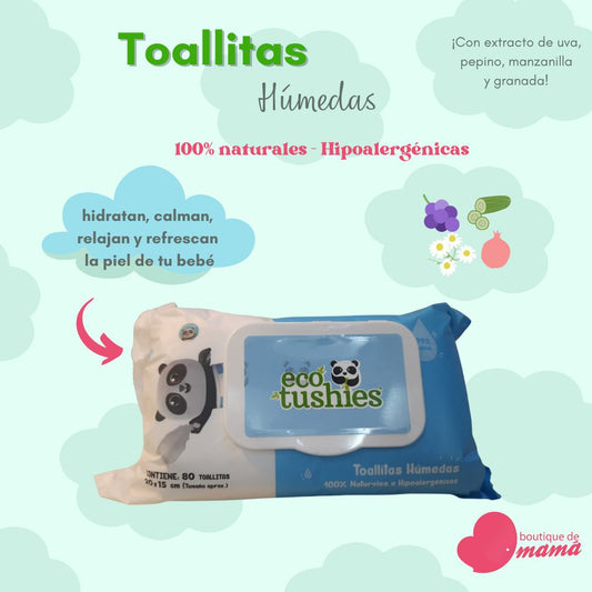 Toallitas Húmedas EcoTushes