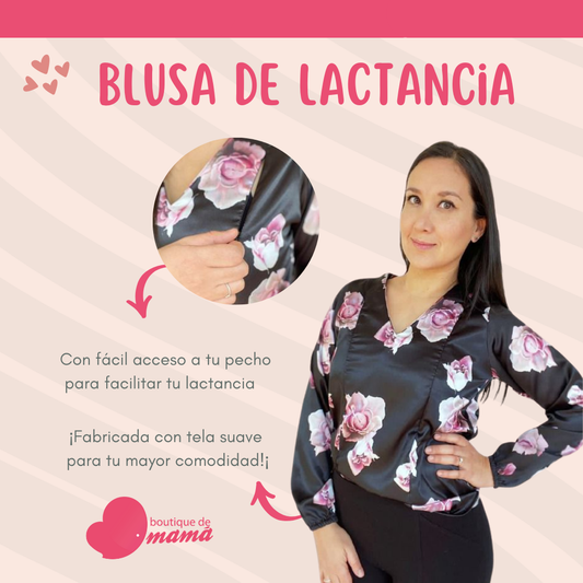 Blusa Satín Flores