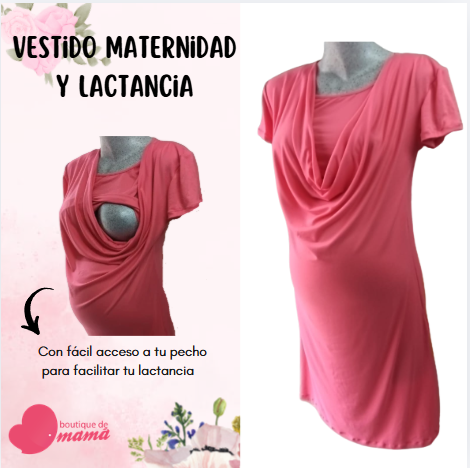 Vestido de Maternidad y Lactancia