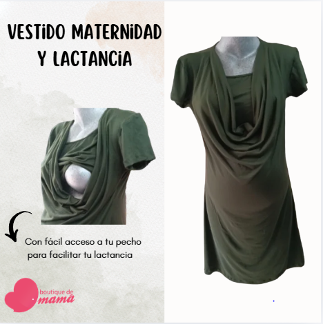 Vestido de Maternidad y Lactancia