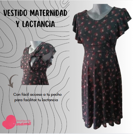 Vestido de Maternidad y Lactancia