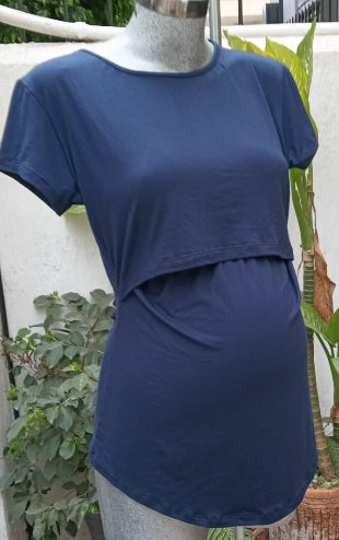 Blusa de manga corta