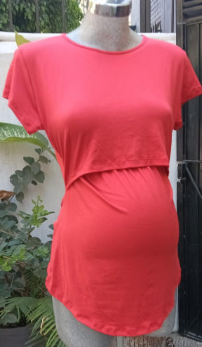 Blusa de manga corta