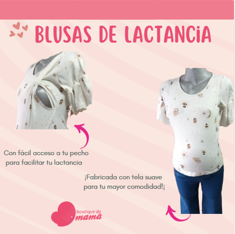 Blusa de Lactancia