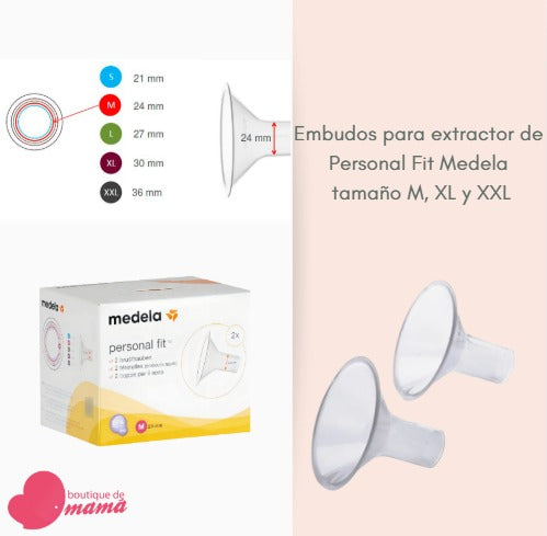 Embudo para Sacaleche Medela