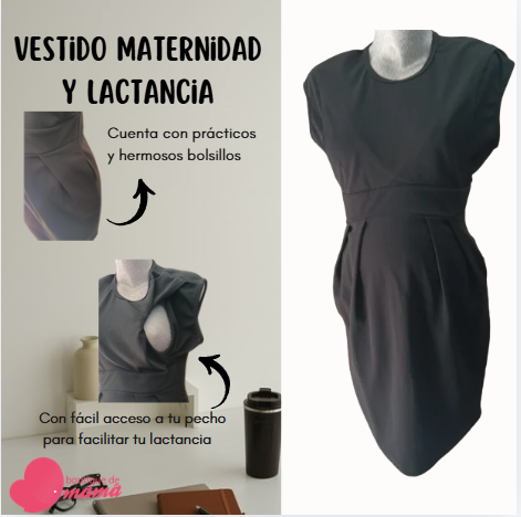 Vestido de Maternidad y Lactancia