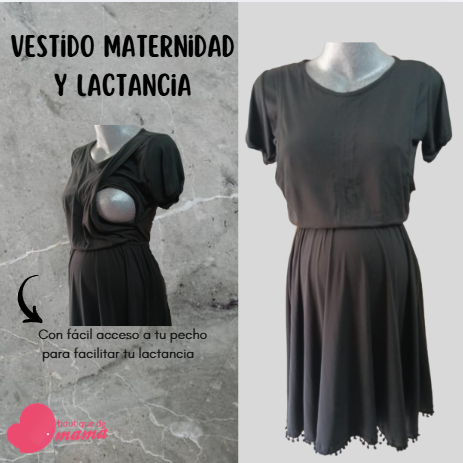 Vestido de Maternidad y Lactancia