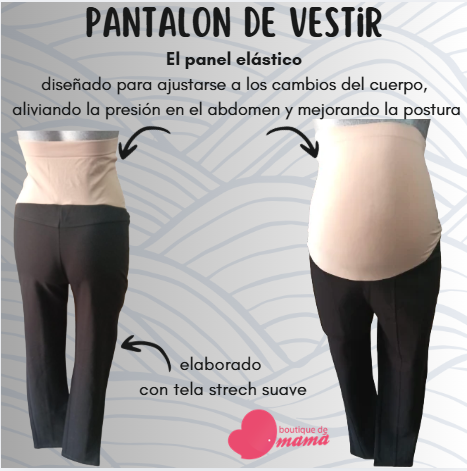 Pantalon de Vestir Negro